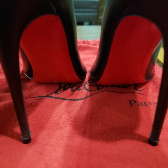 Christian Louboutin size EU 40 US 9.5 Black $350 - Picture 11 of 16